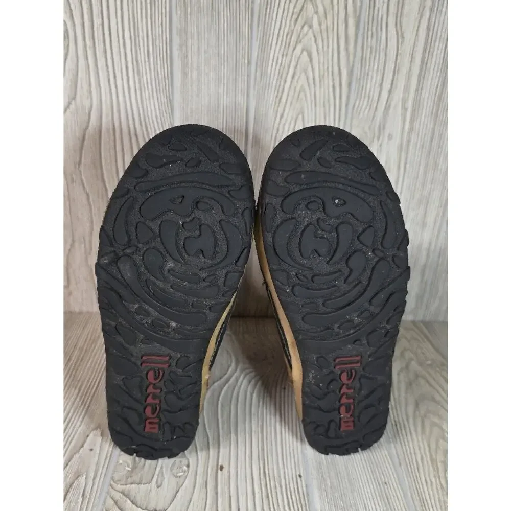 Merrell Taiga Buckle Waterproof Leather Boots Womens Size 7.5